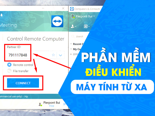 TOP 5 phần mềm kết nối và điều khiển máy tính từ xa | Trần Gia Computer